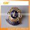 Promotional customized metal lapel pin with enamel