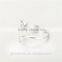 Hot Popular Engagement 925 Sterling Silver Queen Crown Ring Design With CZ