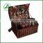 high quality handcrafted wicker picnic basket