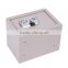 HomCom 13.8" Fingerprint Digital Electronic Hotel Safe Box Gun Safe Box w/ Keypad Lock Security