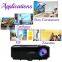 3400Lumens LCD module Video oem projector home theater