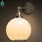 Globe glass shade antique industrial bar lamp copper wall lights