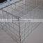 Retaining Wall stone gabion baskets connected with spring 1x1x0.5m