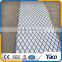 Wear-resistant galvanized expanded wire mesh with RAL7016 color