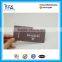 Irregular shape 114*54mm nice color printing die cut combo card gift card