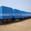 tractor tri-axle flatbed trailer with high quality