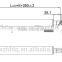 12 v/24 v dc high-speed bed electric actuator linear