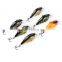 6pcs 6 Color Fishing Crankbait Hook Lure Bait Artificial Bait sharp Fishing hooks