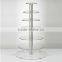 8-tire /7-tire solid metal modern cake display stand