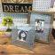 New and popular Metal Tin photo frame funia design