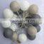 outdoor cotton 6cm ball led string lights 1m 10leds fairy christmas lamp home wedding party