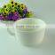 300ml unique shape White porcelain coffee cup and saucer in stocklot