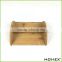 Bamboo Heavy Duty Napkin Holder Rack with Center Bar Homex BSCI/Factory
