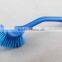 Plastic long handle pan brush with square head,cleaning brush, dish brush-3129