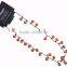 Halloween party decoration led pumpkin string lights necklace