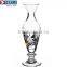 hebei hand made giant glass vase with pattern