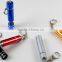 Promotional gift , Mini size retracted LED light torch with key chain