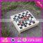 2016 newest 5 in 1 children wooden multi game board W11A048