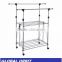 storage clothes drying rack with metal stand