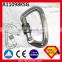 With CE & UIAA Rock Climbing Mountaineer	Aluminum Carabiner For Rescue
