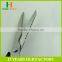 Factory price HB-S9107 Double colored handle Stainless steel serrated edge scissors