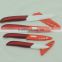 Different Knife Type Household 4 Pieces Red Ceramic Knives