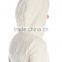Women European Style Coats 100% Polyester Texture Fleece Long Sleeve Tops Snow Zipper Hooded Winter Jacket For Women