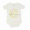 100 % Organic Cotton Baby body suits and Soft with Short sleeve baby t shirts with Organic latest design