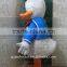 2012 doland duck fur costume NO.2011