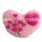 Colorful fashion heart led light pillow