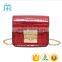 lady red small side bag for college girls