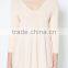 new half sleeve v-neck design blouse latest ladies fashion sweater