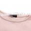 Women sweet pink knitting piece before printing the waist rope bat sleeve dress