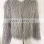 2017 new autumn and winter women fur coat long-sleeved women's cashmere coat wool jacket