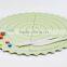 Authenticated Anti-Slip ECO friendly PP Rotary Cake Craft Rotating Cutting Mat with Food-Grade Ink