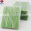 Green precut small hook & loop adjustable cable ties for all purpose