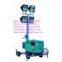 Diesel Mobile Lighting Tower-GMLT4X1000 15L fuel tank 7m 5kw GIANT Power Oem