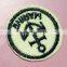 custom cheap embroidery patch round badges for garments