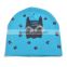 winter korea style 100%cotton cute boys&girls bat pattern baby hat bonnet