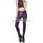 2016 New Arrival Women Mermaid Purple-Red Leggings Plus Size