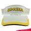 custom embroidery logo sport sun visor cap