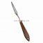 Brown Wooden Handle Steel Metal Palette Knife