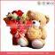 China wholesale peluche stuffed teddy bear bear as wedding souvenirs guest toys