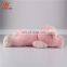 ISO9001 baby toy plush pink stuffed floppy pig