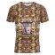 Breathable Quick Dry Gym Sports T Shirt, Sublimation Custom t shirt Printing
