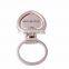 hot sale heart shaped customized metal keychain