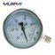 diaphragm manometer oil filled pressure gauge