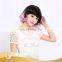 cheap colorable 125g low temperature synthetic wig for ladies