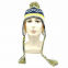 Hat Supplier Custom Earflap Cap Winter Ear Flap Beanie Hat With Two Strings