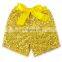 Children Hot Pink Sparkling Shorts Baby Glitter Shorts Baby Clothes Wholesale Price